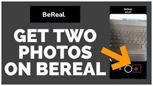 How to Take Two Pictures on BeReal