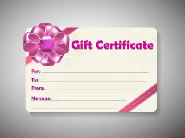 The Benefits of Gift Certificates: A Smart Small Payment Solution